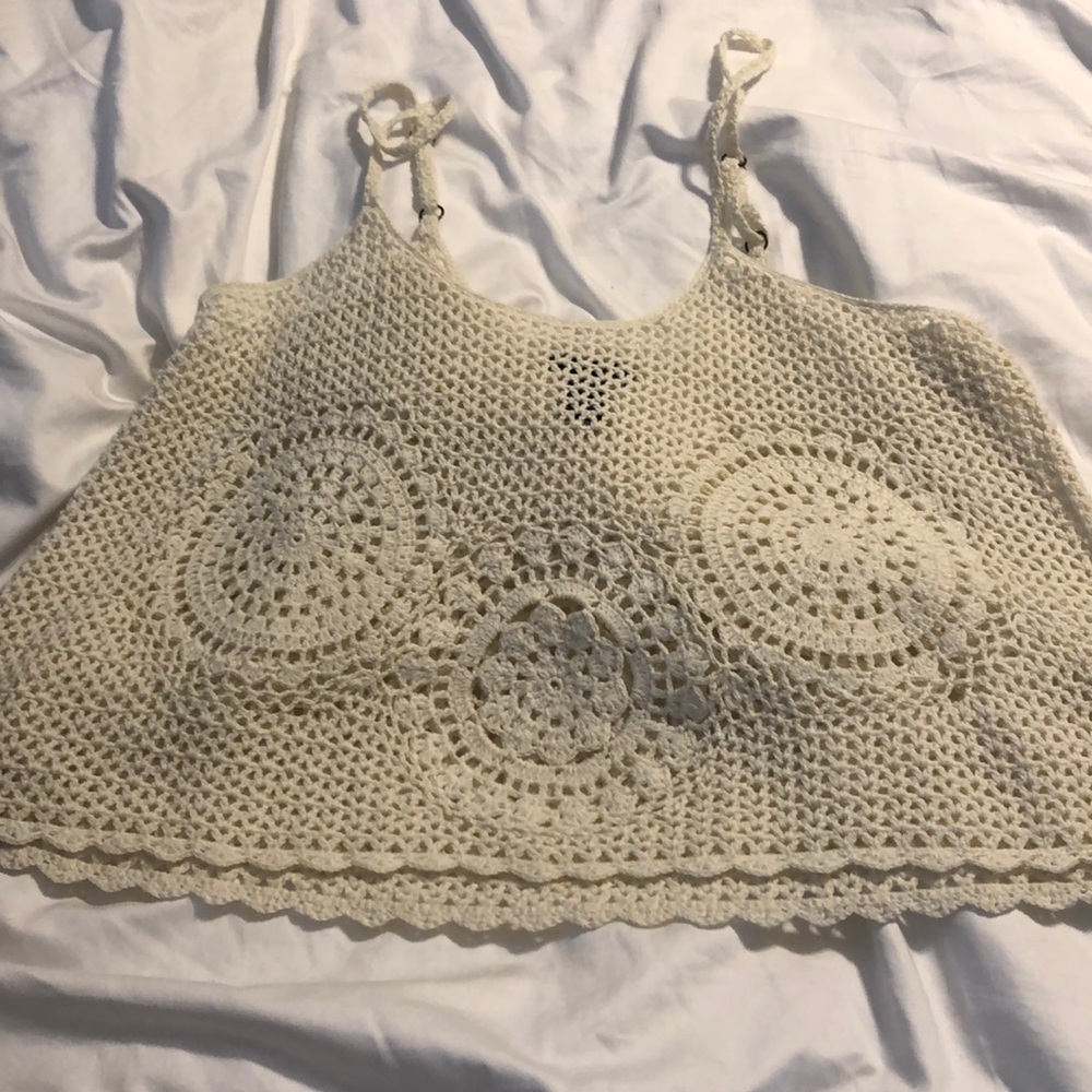 Forget 21 crochet top